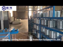 Réservoir de stockage en FRP pour traitement de l' eau cylindrique, réservoir de récipient sous pression en FRP Taille personnalisée